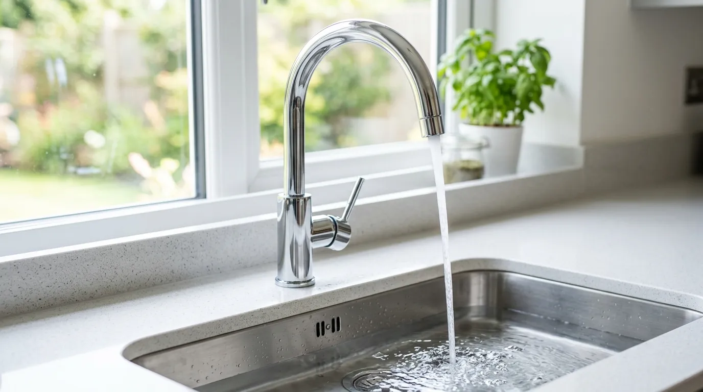 Local Plumbing Master Pros same day plumber fixing a faucet in Jacksonville, NC